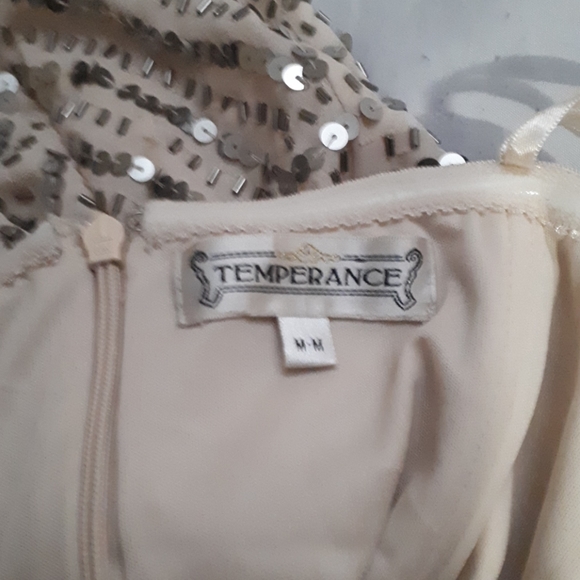 TEMPERANCE strapless sequin dress - Picture 3 of 3